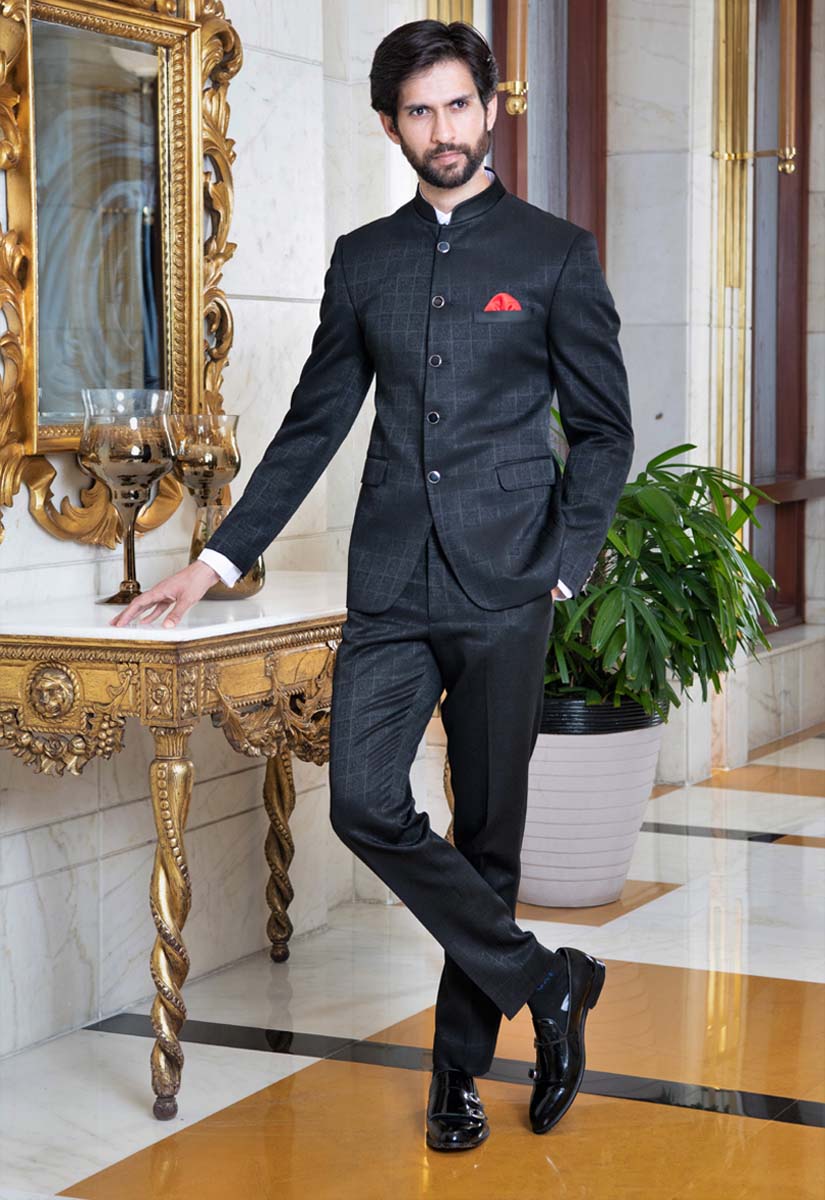 Men Black Jodhpuri Suit Bandhgala Suit Coat Pant Marriage Partywear  Weddings Functions Sangeet Mehendi Jacket Blazer Outfit - Etsy